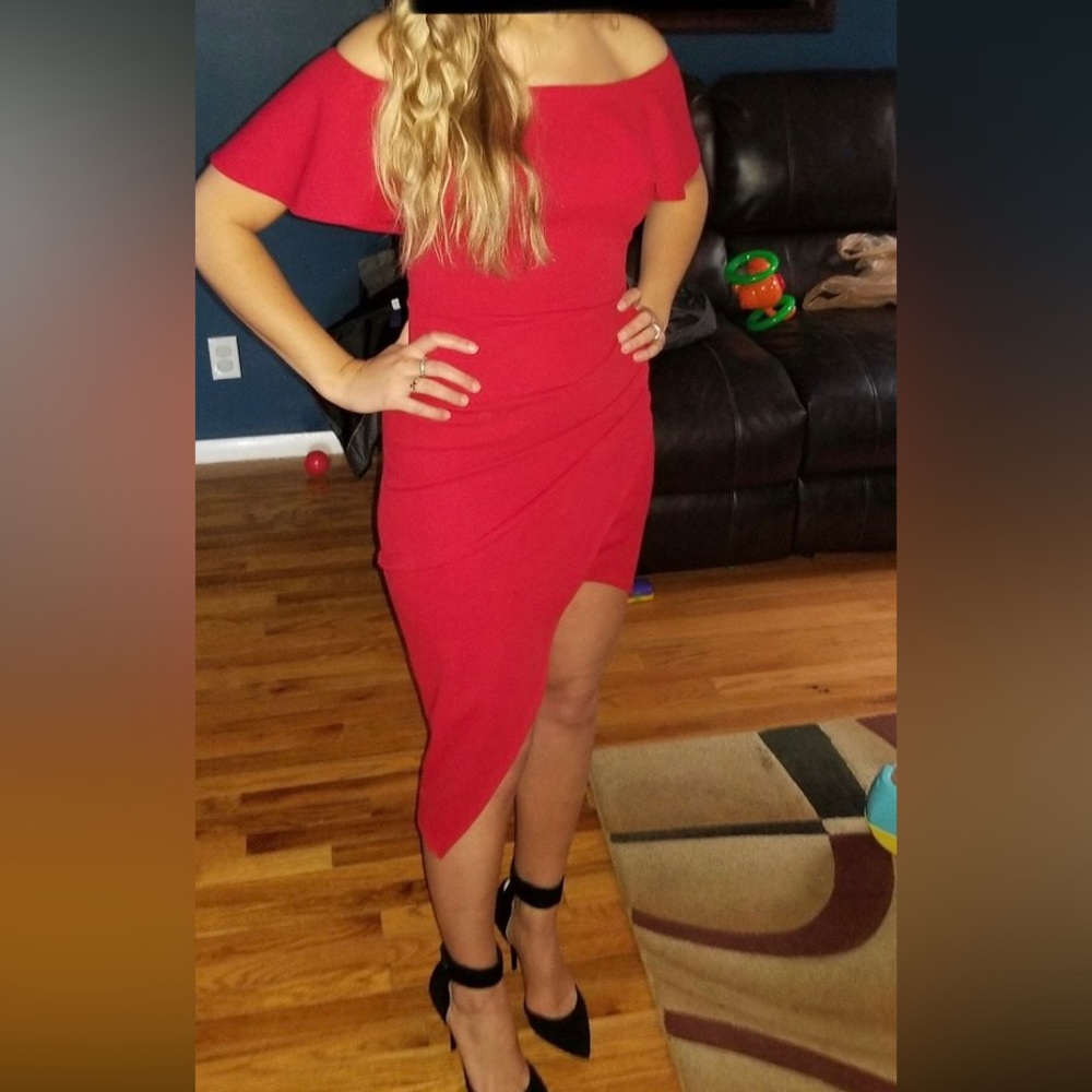 Red Windsor dress Womens medium